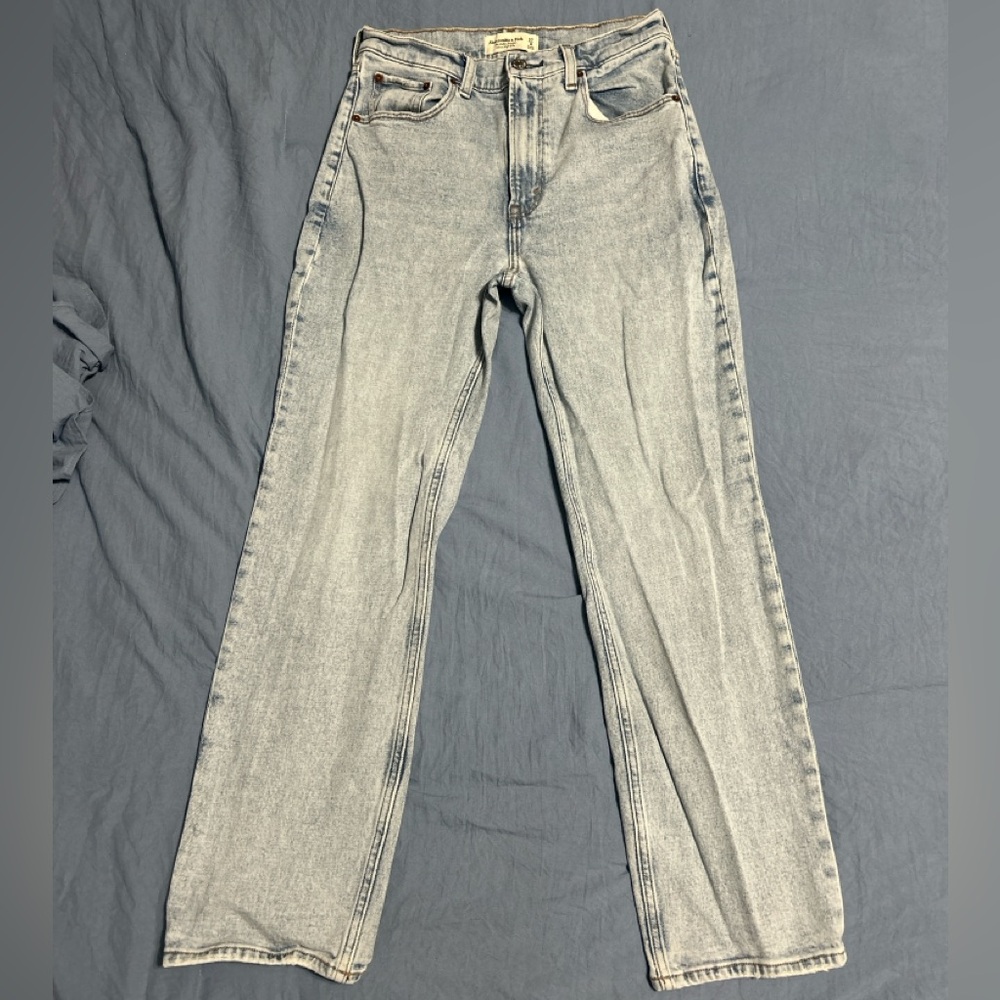 Women’s Abercrombie & Fitch ankle straight, ultra high-rise